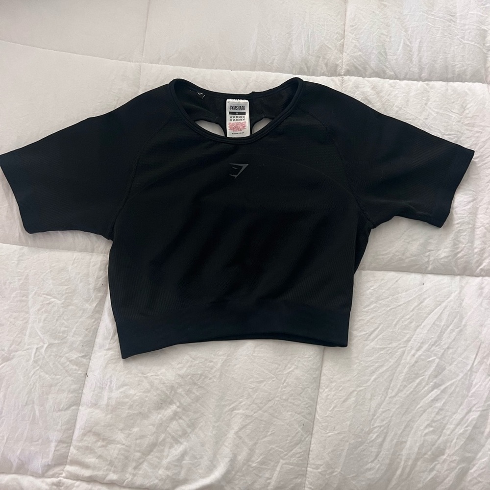 Cropped ultra seamless workout top